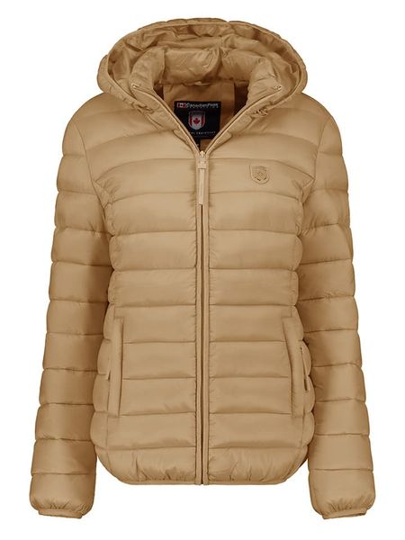 Canadian Peak Kurtka pikowana "Akitaleak" w kolorze jasnobrązowym rozmiar: XXL. Brązowe kurtki damskie Canadian Peak, xxl, bez wzorów, bez kaptura. Za 109.26 zł.