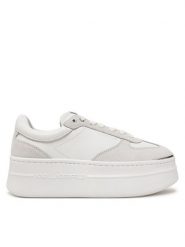 KARL LAGERFELD Sneakersy Kobo III KL65025 Biały. Białe obuwie sportowe damskie KARL LAGERFELD, ze skóry, bez zapięcia. Za 569.99 zł.