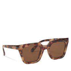 Okulary przeciwsłoneczne Pieces. Brązowe okulary przeciwsłoneczne damskie Pieces. Za 39.99 zł.