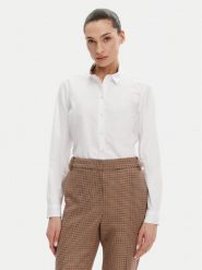 Barbour Koszula Derwent LSH1409WH33 Biały Regular Fit. Białe koszule damskie Barbour, bez wzorów, z bawełny, bez kołnierzyka, bez ramiączek. Za 439.99 zł.