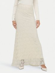 ONLY Spódnica maxi Albina 15372797 Beżowy jasny Slim Fit. Brązowe spódnice damskie Only, l, bez wzorów, z syntetyku, maxi. Za 149.99 zł.