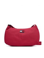 Tommy Jeans Torebka Tjw Ess Daily Shoulder Bag AW0AW18768 Różowy. Czerwone torebki klasyczne damskie Tommy Jeans, z jeansu, bez dodatków. Za 249.99 zł.