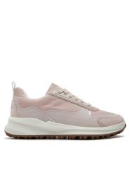 Geox Sneakersy D45FXB-01122 C8172 Różowy. Czerwone obuwie sportowe damskie Geox, z materiału, bez zapięcia. Za 429.99 zł.