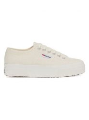 Superga Sneakersy "2740" w kolorze kremowym rozmiar: 41. Brązowe obuwie sportowe damskie Superga, bez zapięcia. Za 145.26 zł.