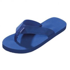 Beco Urban japonki unisex ciemny niebieski. Niebieskie klapki damskie 47 Brand, bez wzorów, bez obcasa, bez zapięcia. Za 183.99 zł.