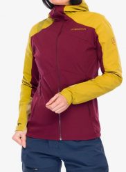 Kurtka softshell damska La Sportiva Aequilibrium Speed Jacket. Czerwone kurtki damskie La Sportiva, m, bez wzorów, z materiału, bez kaptura. Za 731.49 zł.