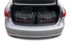 Torby Do Bagażnika Hyundai I40 Limousine 2011-2018 4Szt Kjust. Czarne torby podróżne KJUST, bez wzorów, z kauczuku. Za 1,260.00 zł.