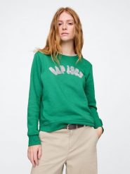 GAP Bluza w kolorze zielonym rozmiar: XL. Zielone bluzy damskie GAP, xl, bez wzorów, bez kaptura. Za 87.81 zł.