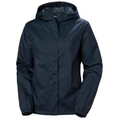 Damska wodoodporna kurtka z kapturem Helly Hansen Vancouver. Niebieskie kurtki damskie Helly Hansen, bez wzorów, z kapturem. W wyprzedaży za 488.10 zł.