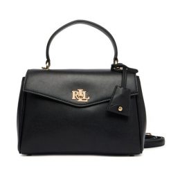 Torebka LAUREN RALPH LAUREN. Czarne torebki klasyczne damskie Lauren Ralph Lauren, bez dodatków. Za 1,799.00 zł.