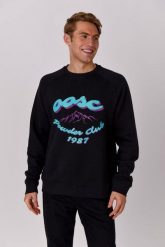 Bluza Powder Club. Białe bluzy damskie OOSC, l, bez wzorów, z bawełny, bez kaptura. Za 294.99 zł.