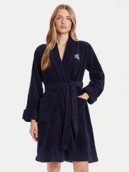 LAUREN RALPH LAUREN Szlafrok ILN42298 Beżowy. Brązowe szlafroki damskie Lauren Ralph Lauren, bez wzorów, z bawełny, bez kaptura. Za 779.99 zł.