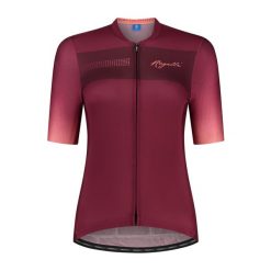 Koszulka rowerowa damska Rogelli Dawn. Czerwone koszulki damskie Rogelli, xl, bez wzorów, bez kołnierzyka, bez ramiączek. W wyprzedaży za 199.00 zł.