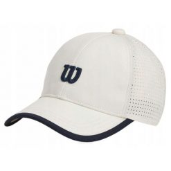 Czapka tenisowa Wilson Structured Classic. Brązowe czapki damskie Wilson, na jesień, bez wzorów. Za 149.00 zł.