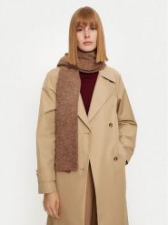 Vero Moda Szalik 10313639 Brązowy. Brązowe szaliki damskie Vero Moda, bez wzorów, z materiału. Za 99.99 zł.
