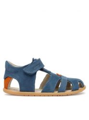 Primigi Sandały 1414033 Granatowy. Niebieskie sandały chłopięce Primigi, z nubiku, bez zapięcia. Za 219.99 zł.
