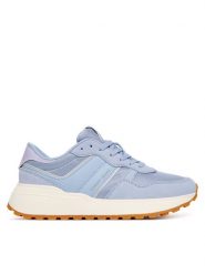 Tommy Jeans Sneakersy Tjw Cleated Runner EN0EN02788 Niebieski. Niebieskie obuwie sportowe damskie Tommy Jeans, z jeansu, bez zapięcia. Za 299.99 zł.