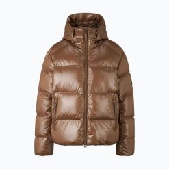 Kurtka ocieplana damska BOGNER FIRE+ICE Vally-D. Brązowe kurtki damskie na zimę, bez wzorów, z materiału, bez kaptura. Za 2,299.00 zł.