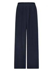 Sublevel Spodnie w kolorze granatowym rozmiar: S. Niebieskie spodnie materiałowe damskie Sublevel, bez wzorów, z materiału. Za 82.99 zł.