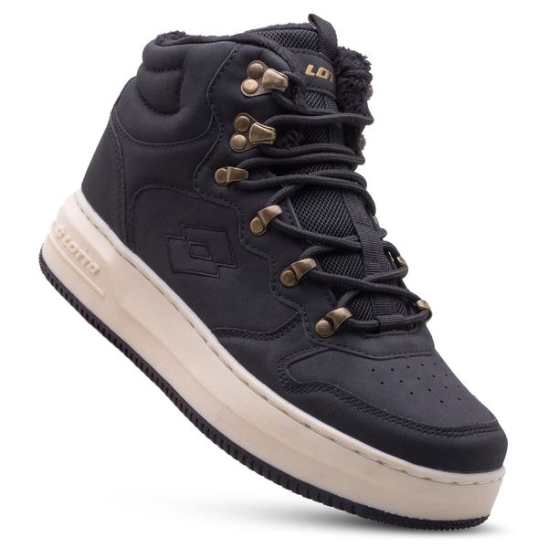 Buty zimowe unisex LOTTO JALANA PF FUR trapery ocieplane. Białe trapery damskie Lotto, na zimę, bez zapięcia. Za 149.00 zł.