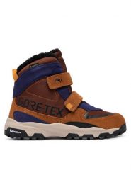 Primigi Śniegowce GORE-TEX 2431100 D Brązowy. Brązowe buty zimowe chłopięce Primigi, z gore-texu, bez zapięcia. Za 504.99 zł.
