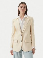 HUGO Marynarka Anetali 50560000 Beżowy Oversize. Brązowe marynarki i żakiety damskie Hugo, bez wzorów, z syntetyku. Za 1,349.00 zł.