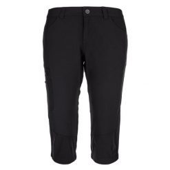 Damskie spodnie outdoorowe 3/4 Kilpi OTARA-W. Czarne spodnie sportowe damskie Kilpi, xs, bez wzorów. Za 238.99 zł.