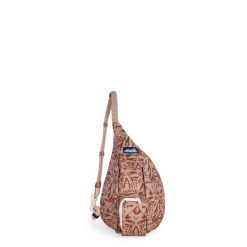Plecak miejski Kavu Mini Rope Bag - mod moth. Brązowe plecaki KAVU, bez wzorów. Za 146.99 zł.
