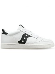 Saucony Skórzane sneakersy w kolorze biało-czarnym rozmiar: 43. Białe obuwie sportowe damskie Saucony, bez zapięcia. Za 259.74 zł.