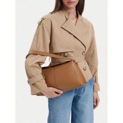 Torebka JENNY. Brązowe torebki klasyczne damskie Jenny, bez dodatków. Za 149.99 zł.