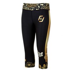 Legginsy sportowe damskie EXTREME HOBBY ROSE 3/4. Czarne legginsy damskie EXTREME HOBBY, s, bez wzorów, z elastanu. Za 179.00 zł.