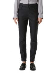 S.Oliver Dżinsy - Slim fit - w kolorze czarnym rozmiar: 44. Czarne jeansy damskie S.Oliver, bez wzorów, z materiału. Za 127.35 zł.