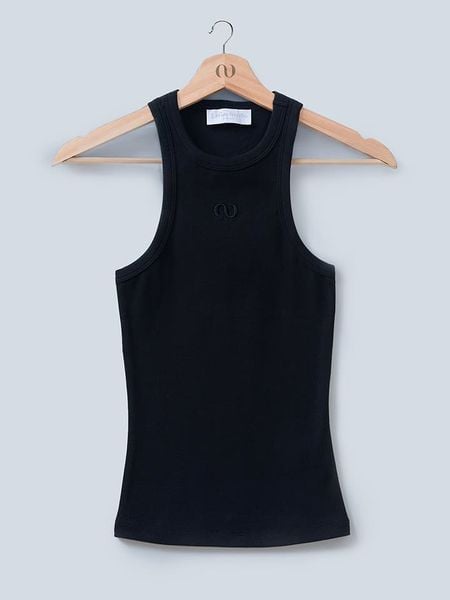 LeGer Top "Dena" w kolorze czarnym rozmiar: 38. Czarne koszulki sportowe damskie LeGer, bez wzorów, bez ramiączek. Za 100.52 zł.