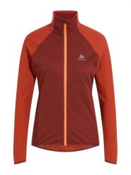 Odlo Kurtka "Zeroweight Warm Hybrid" w kolorze czerwonym do biegania rozmiar: S. Czerwone kurtki sportowe damskie ODLO, s, bez wzorów, ze skóry, bez kaptura. Za 210.81 zł.