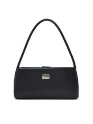 Tommy Jeans Torebka Tjw American Cool Shoulder Bag AW0AW17295 Czarny. Czarne torebki klasyczne damskie Tommy Jeans, z jeansu, bez dodatków. Za 239.99 zł.