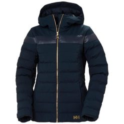 Damska kurtka puchowa Helly Hansen Imperial. Niebieskie kurtki damskie Helly Hansen, na zimę, bez wzorów, z puchu, bez kaptura. Za 1,306.50 zł.