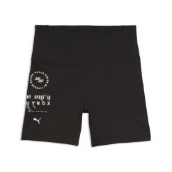 Damskie krótkie legginsy PUMA × HYROX Essentials PUMA. Czarne legginsy damskie Puma, xl, bez wzorów, z dzianiny. Za 149.99 zł.