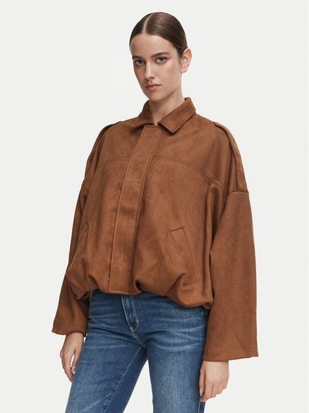 Vero Moda Kurtka przejściowa Hazel 10353230 Brązowy Oversize. Brązowe kurtki damskie Vero Moda, bez wzorów, bez kaptura. Za 269.99 zł.