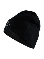 Craft Czapka "ADV Windblock" w kolorze czarnym rozmiar: S/M. Czarne czapki damskie Craft, bez wzorów, z materiału. Za 64.95 zł.
