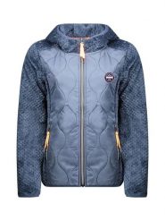 Canadian Peak Kurtka polarowa "Torsadeak" w kolorze granatowym rozmiar: L. Niebieskie kurtki damskie Canadian Peak, l, bez wzorów, z materiału, bez kaptura. Za 187.52 zł.