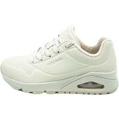 Sneakersy damskie Skechers Uno-Stand On Air. Białe obuwie sportowe damskie Skechers, z materiału, bez zapięcia, trekkingowe, Skechers Sport. Za 367.00 zł.