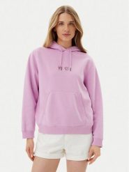 Volcom Bluza Spikstone B4112507 Fioletowy Classic Fit. Fioletowe bluzy damskie Volcom, xs, bez wzorów, z bawełny, bez kaptura. Za 179.99 zł.