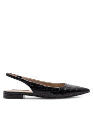 Nine West Baleriny AAFIA JF2187-1 Czarny. Czarne balerinki damskie Nine West, bez wzorów, z materiału. Za 179.99 zł.
