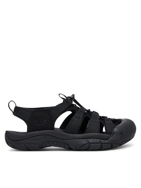 Keen Sandały Newport H2 W 1025028 Czarny. Czarne sandały damskie Keen, bez wzorów, z materiału, bez obcasa, bez zapięcia. Za 519.99 zł.