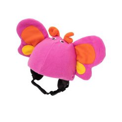 Czapka / nakładka na kask narciarski MOTYL. Czapki damskie Casco, na zimę, bez wzorów. Za 25.00 zł.