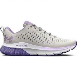 Buty do biegania damskie Under Armour Hovr Turbulence. Szare obuwie sportowe damskie Under Armour, z materiału, bez zapięcia, do biegania. Za 491.00 zł.