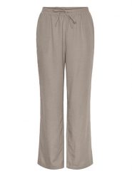 Pieces Spodnie w kolorze szarym rozmiar: XS. Szare spodnie materiałowe damskie Pieces, bez wzorów, z materiału. Za 37.47 zł.