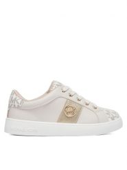 MICHAEL Michael Kors Sneakersy Jem Raine MK03944256 Kremowy. Białe buty sportowe dziewczęce MICHAEL Michael Kors, ze skóry, bez zapięcia. Za 379.99 zł.