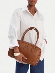 GINO ROSSI Torebka C-LDA8555 Brązowy. Brązowe torebki klasyczne damskie Gino Rossi, z materiału, bez dodatków. Za 229.99 zł.