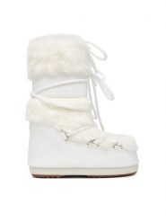 Moon Boot Śniegowce 80D1408900 M Biały. Białe kozaki dziewczęce Moon Boot, bez wzorów, z materiału, bez obcasa, bez zapięcia. Za 1,129.00 zł.